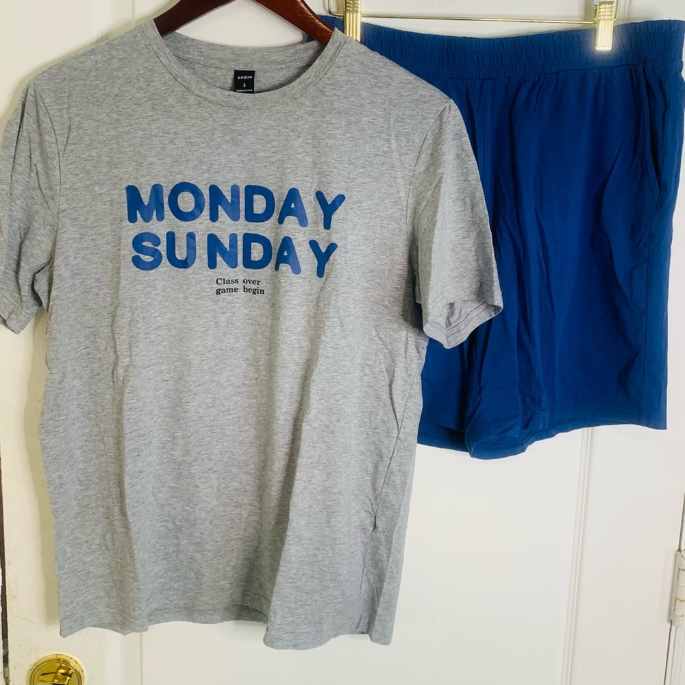 Sunday Monday Pajamas Set